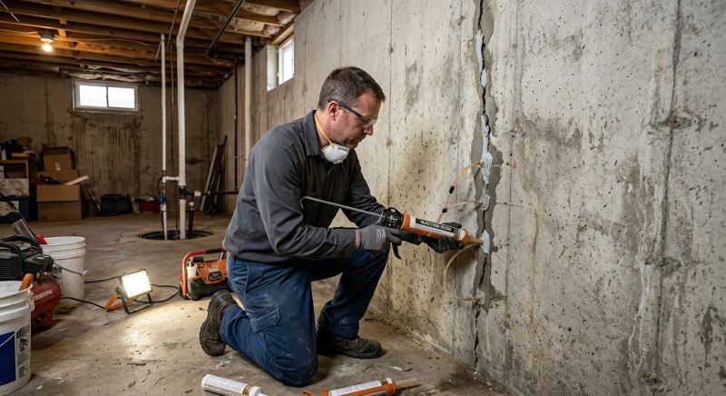 Structural Crack Repair in Tolland, CT