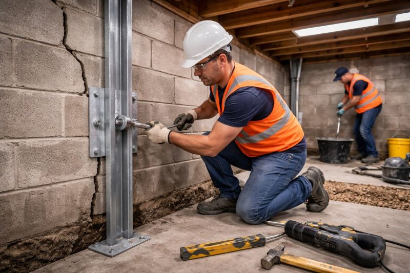 Structural Foundation Repair in Andover, CT