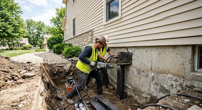 Structural Foundation Repair in Simsbury, CT