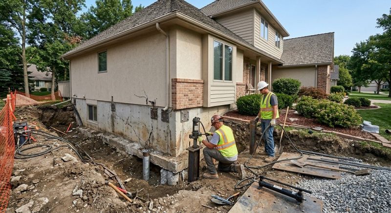 Structural Foundation Repair in Southwick, MA