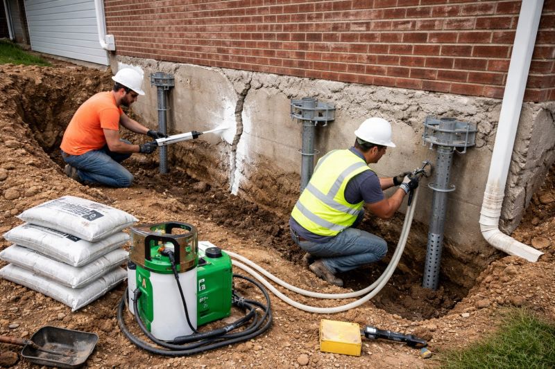 Structural Foundation Repair in Stafford Springs, CT