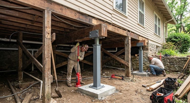 Structural Underpinning in Tolland, CT